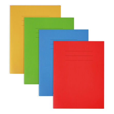 Choice Exercise Books A4+ 8mm R\x26M 80pg  hi\-res